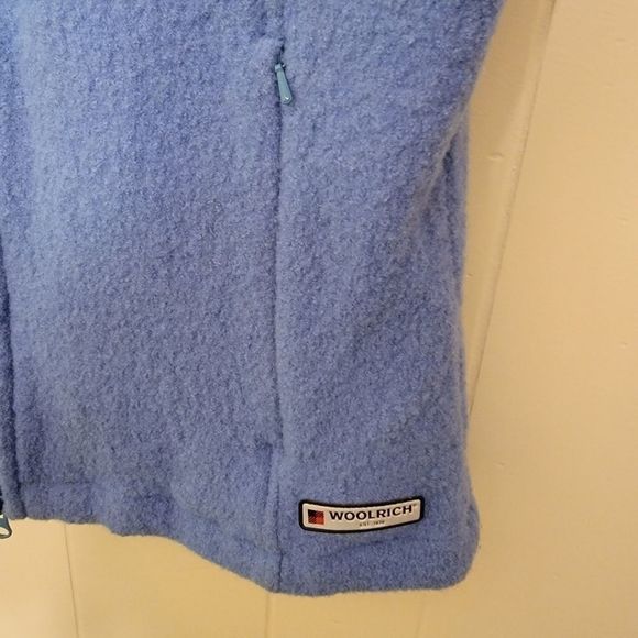 Woolrich wool vest sapphire size small - Picture 4 of 7